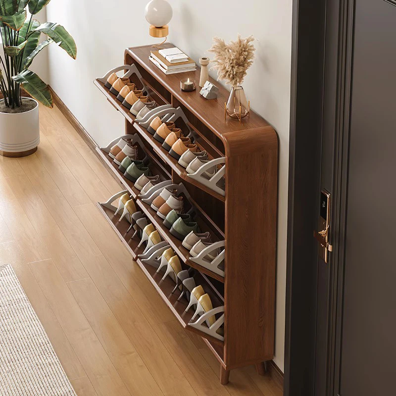 

Auxiliary Comfortable Shoe Cabinets Stand Wood Nordic Modern Shoe Cabinets Simple Patio Meuble De Rangement Balcony Furniture