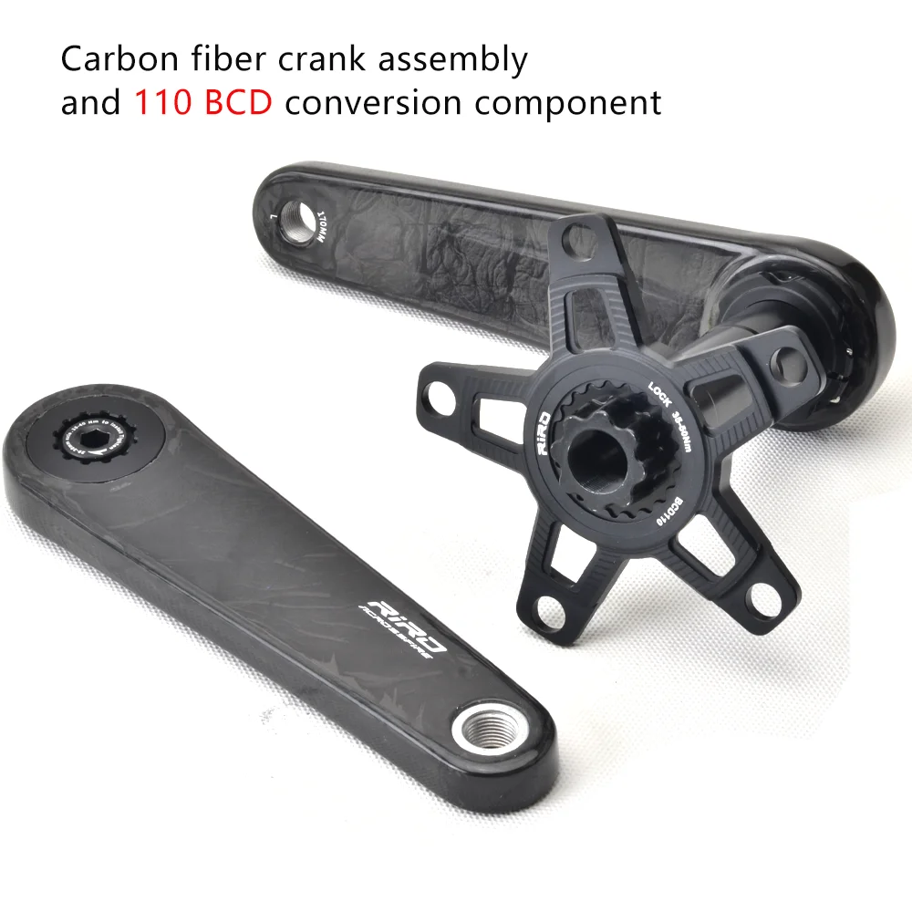 ロードバイクGOLDIX-RIRO-165カーボンファイバー自転車クランク