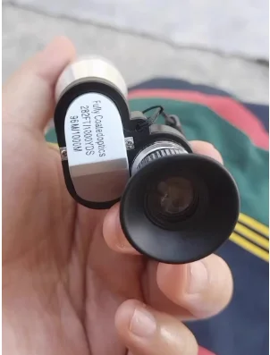 S089abaf218f7412c8f0fe8ce61552ba3E Teleskop wysokiej rozdzielczości ultradługi noktowizor Mini kieszeń przenośny materiał metaliczny mały narożny teleskop jednooczny
