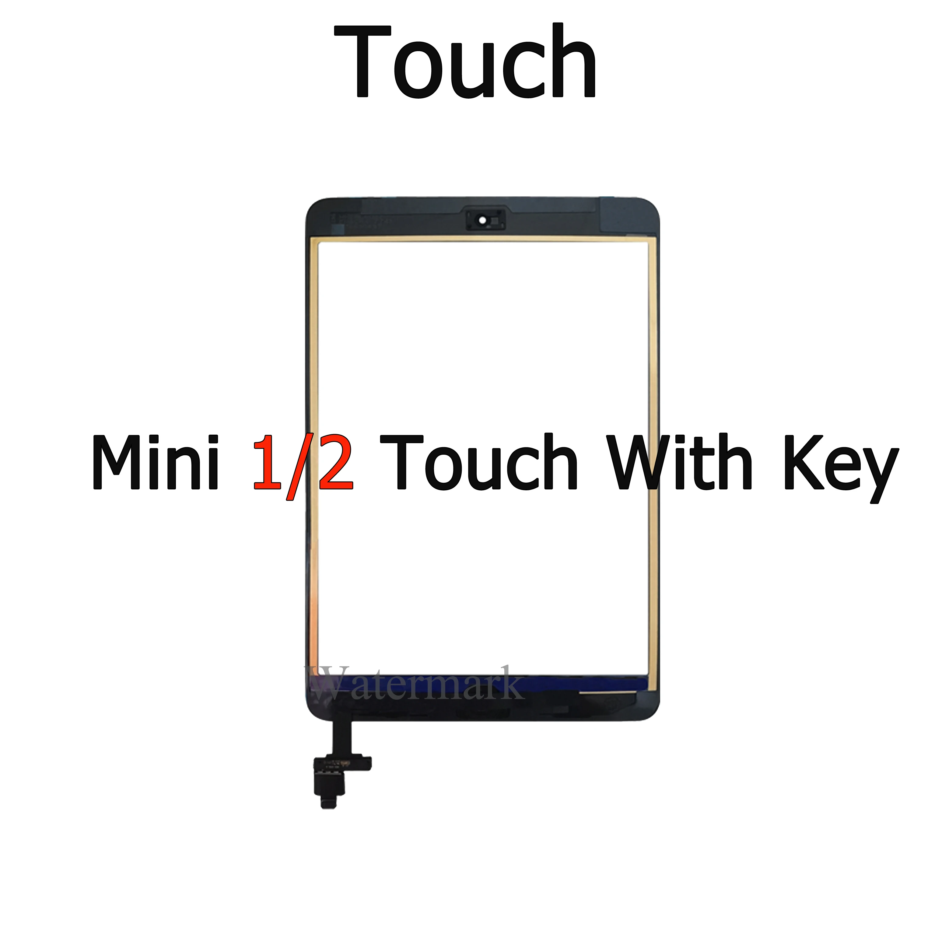 LCD or Touch Screen Display Tested For APPLE iPad Mini1 Mini2 Mini3 A1432 A1454 A1455 A1489 A1490 A1491 A1600 A1601