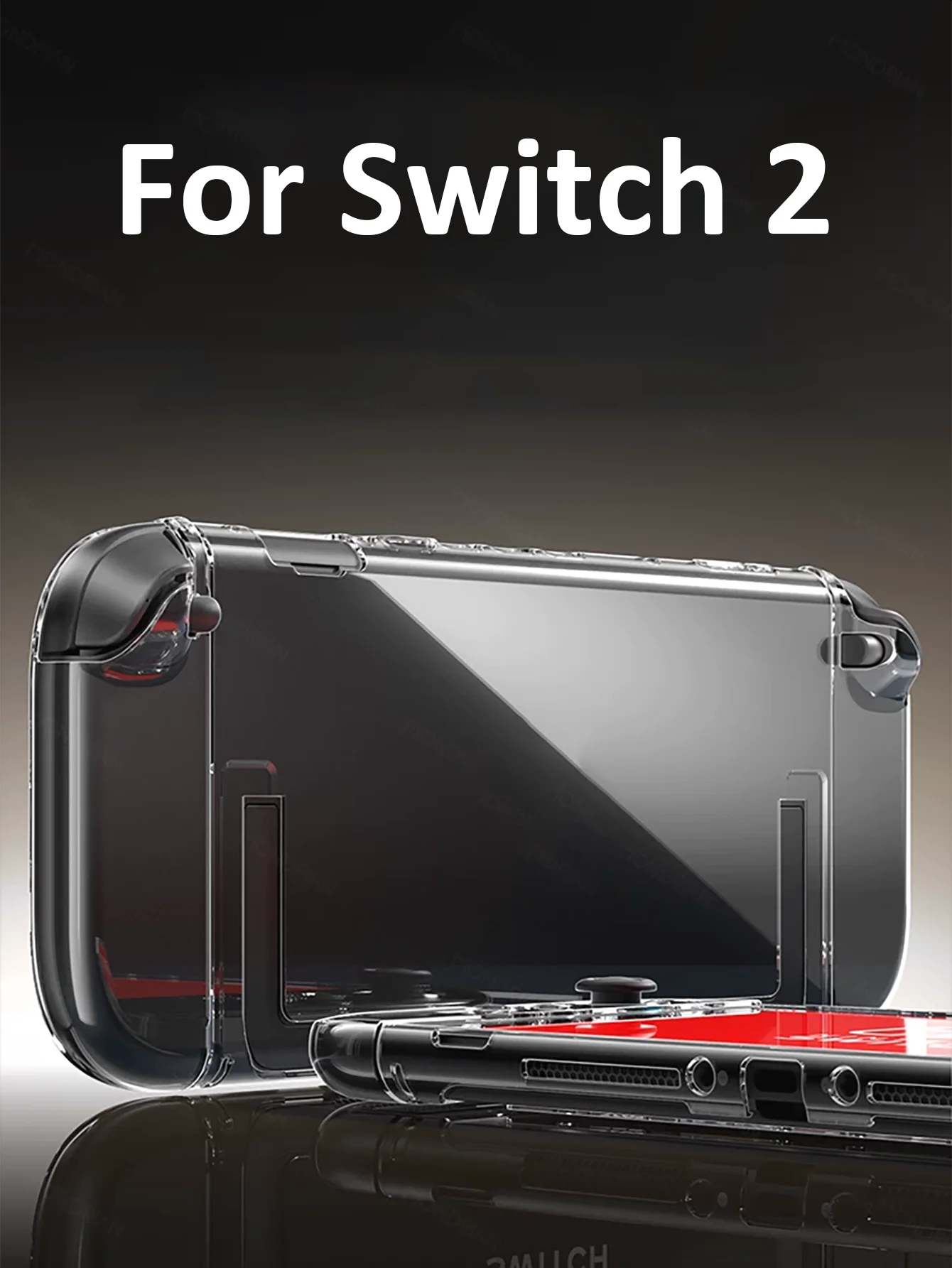 Transparent Protective Case Set for Console and Controllers - Scratch-Resistant, Ultra-Thin with Anti-Fingerprint Coating