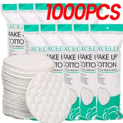 Eco - Friendly Breathable Cotton Makeup and Nail Polish Remover Pads (A Style - 1000PCS)