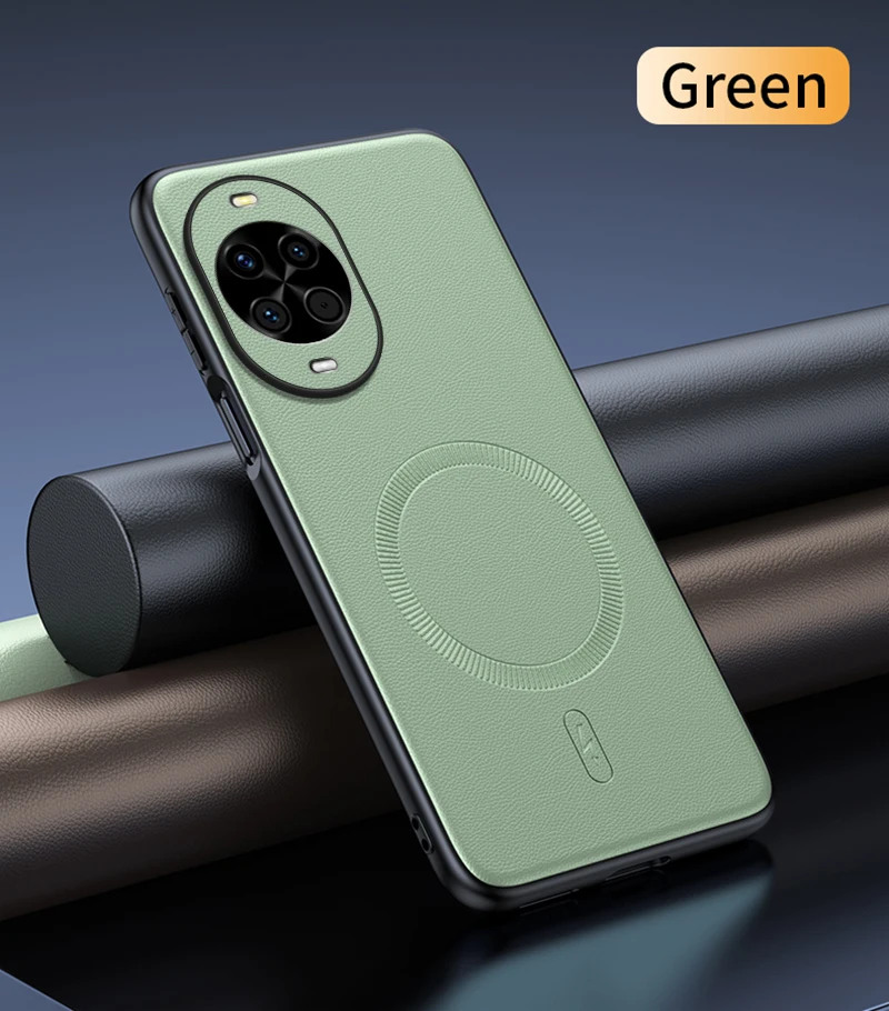 Magnetic Leather Shield Cover - High Quality Anti-Fingerprint, Non-Slip Design