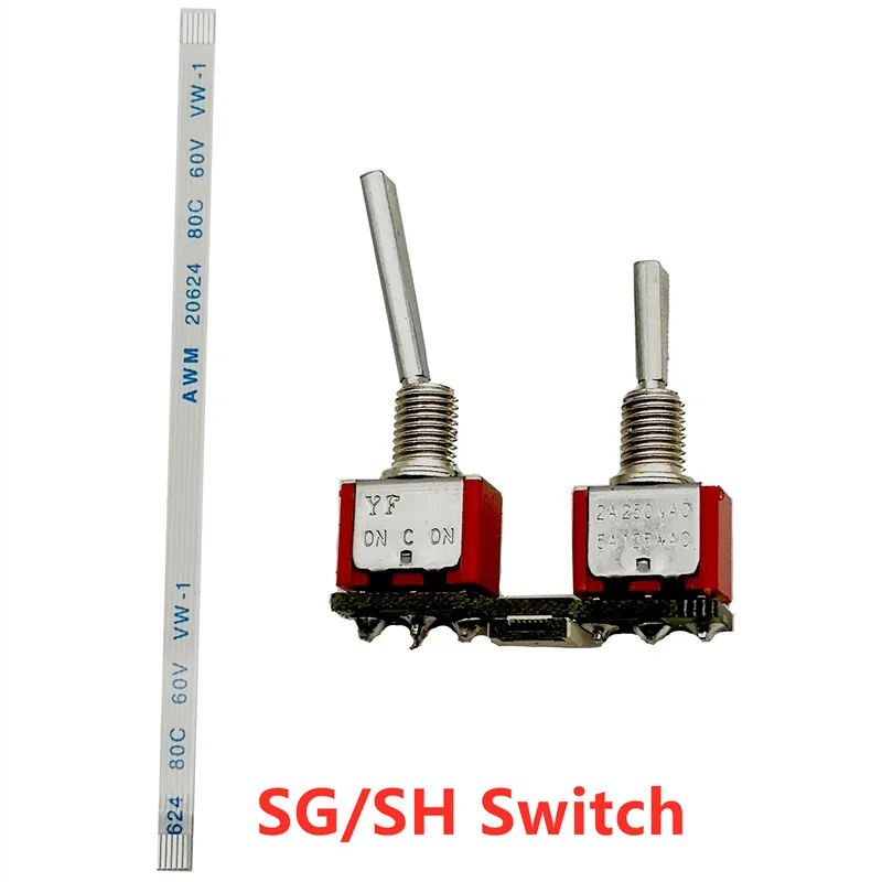 Enhanced Toggle Switches with Board for Precision Fine-Tuning