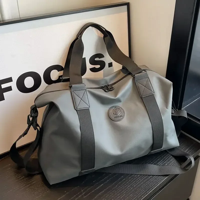 Travel Totes Bag Men's Handbag Large Capacity Travel Luggage handbag Yoga Exercise Oxford Cloth Waterproof Fitness Bag 2