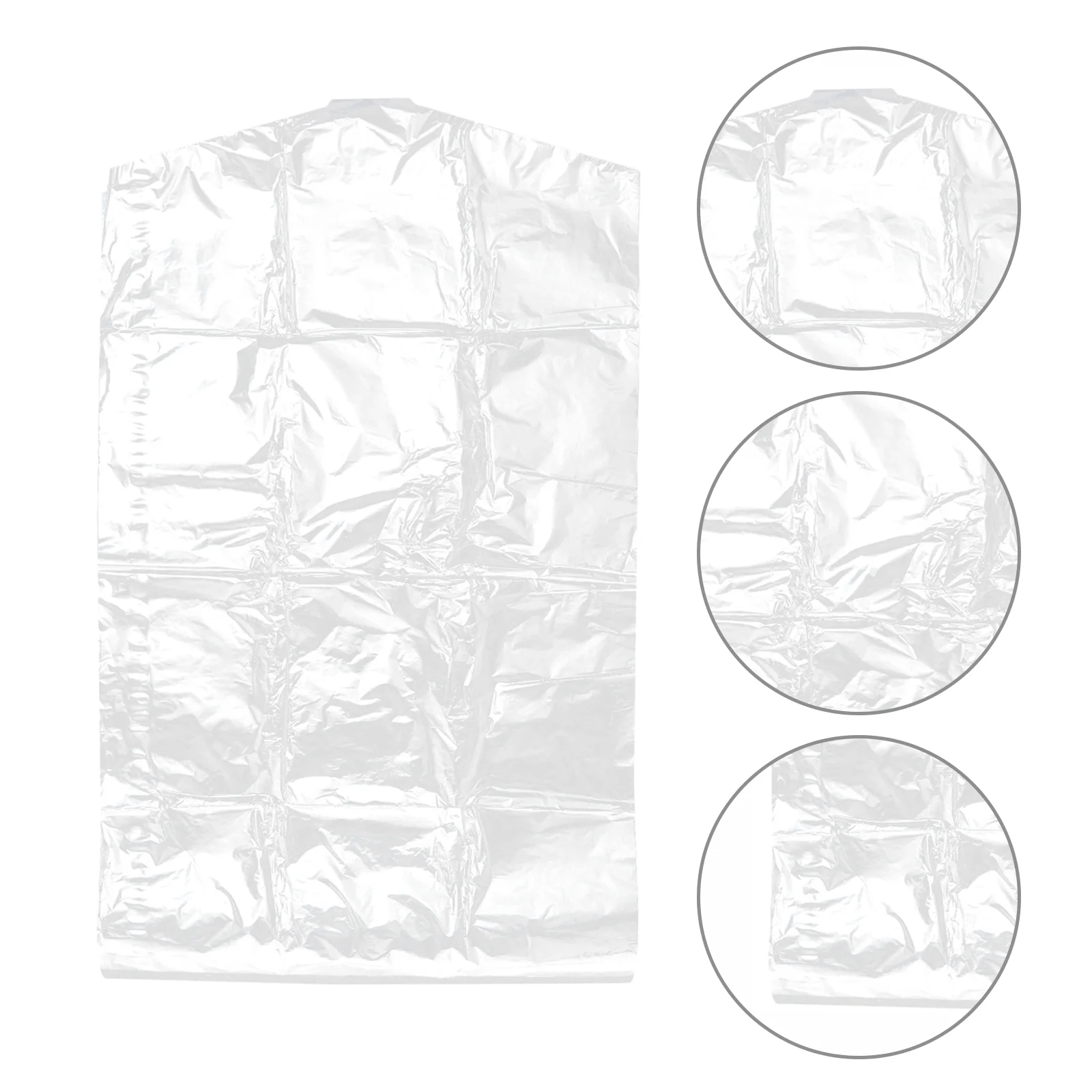

60x90cm Clothes Dust Cover Clear Plastic Garment Bags Disposable Dustproof Storage Bags for Home Shop Outdoor