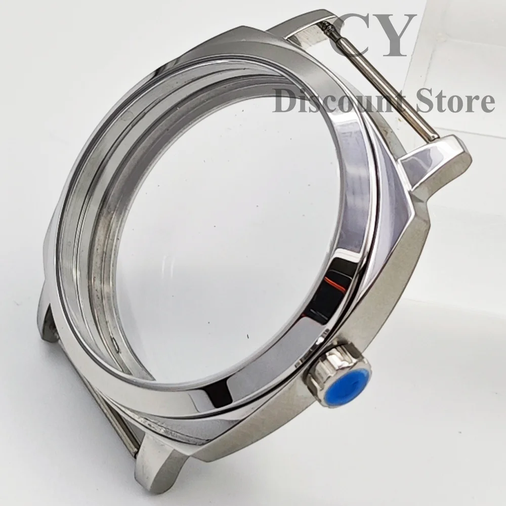 316L Edelstahl Gehäuse Uhrengehäuse 42 Mm, Gebürstet, Aus 316L