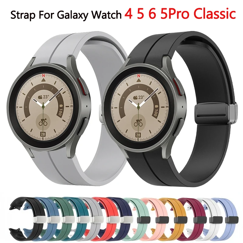 Magnetic Silicone Strap - No Gap Design Bracelet