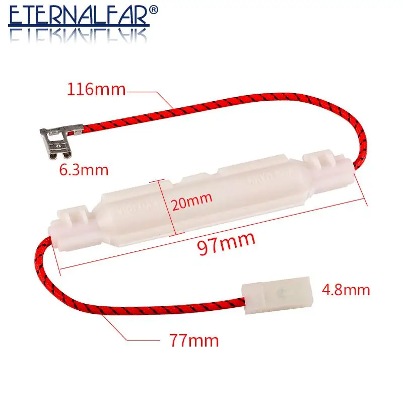 FUSIBLE0,8A5KV de OEM - FUSIBLE MICROONDAS Suelto 0,8Amp 5KV.