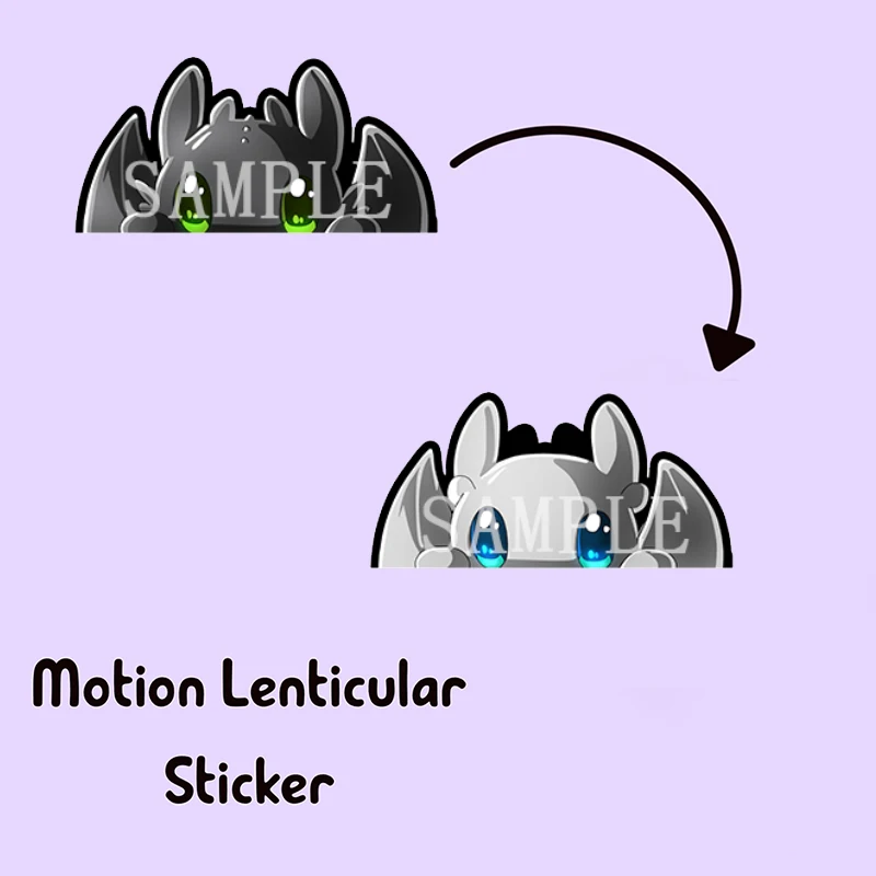 Anime Cute Motion Stickers Waterproof Decals Fo Car Laptop Refrigerator Suitcase Etc Gift for anime motion stickers
