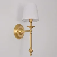Applique Murale Américaine Simple pour Chambre à Coucher, Lampe de oral et, Miroir Avant, Salon, Villa, Wlhouse 6