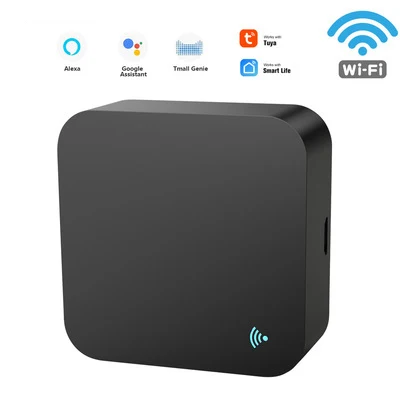

Tuya Wifi Universal Infrared Remote Control for Smart Home Control for TV DVD AUD AC Works with Amz Alexa Google Home