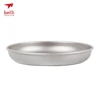 Keith Titanium Plate Camping Titanium Dishes 150ml-450ml Saucer Outdoor Tableware Camping Plates Cutlery 30g-70g Ti5362/Ti5368 3