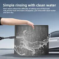 For BYD Seal U / Song Plus Sealion 6 2021-2024 TPE Floor Mats and Cargo Liner, All Weather Floor Liners Trunk Mat Heavy Duty Pad 6