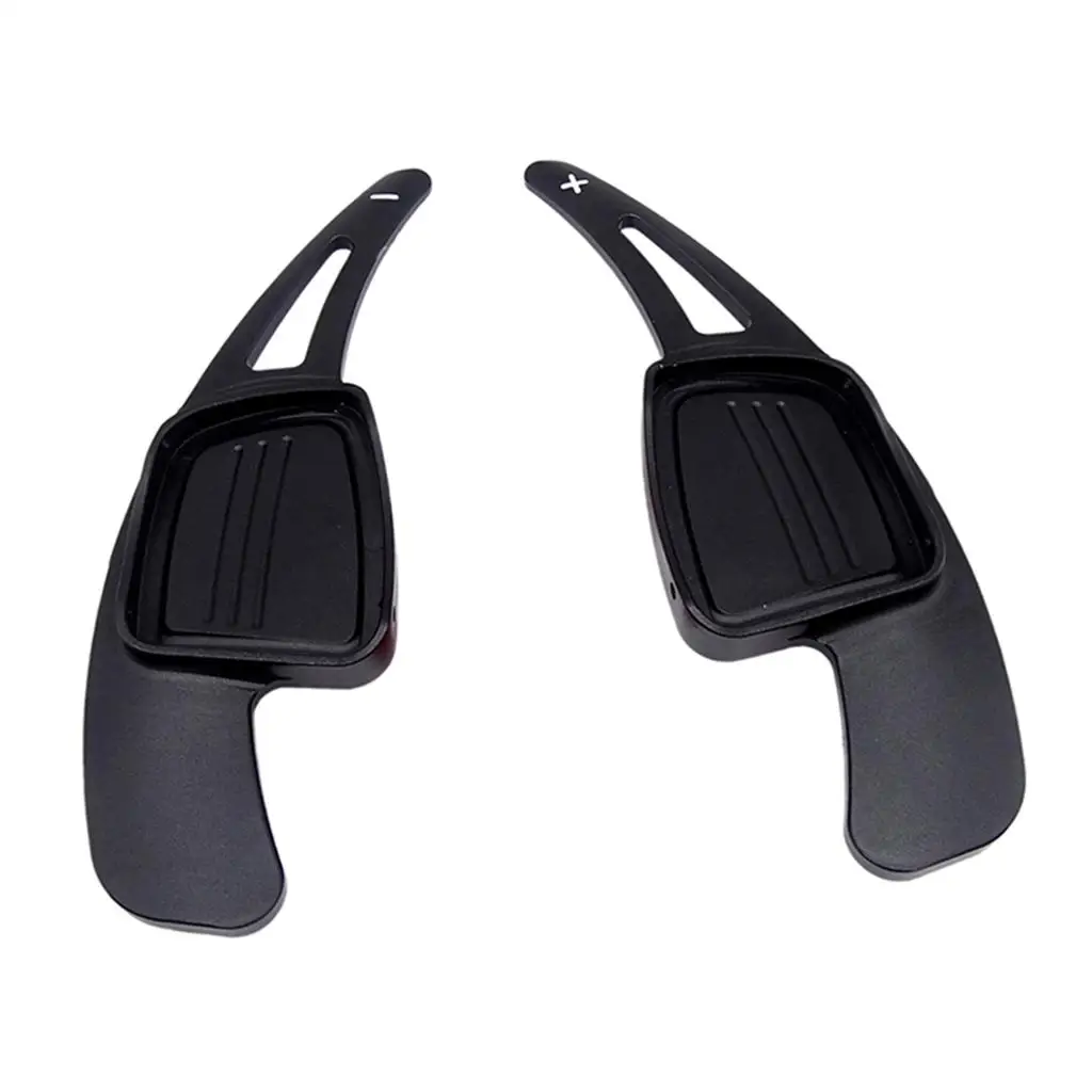 2pcs Aluminium Alloy Steering Wheel Paddle er Extensions Covers Fit for