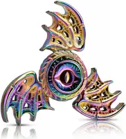 Dragon Wings Eye Tri Fidget Spinner Metal Hand Spinner Low Noise High Speed Focus Toy with Steel Self-Lubricating Bearing 1