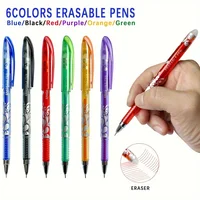 6/20/28/36/55Pcs Erasable Gel Pen Set 0.5mm 6 Colors Ink Writing Gel Pens Creative Drawing Tools Office Supply Stationery 1