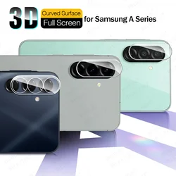 3D Tempered Glass Rear Camera Lens Protector - HD Protection Accessories - Samsung A36 5G (2 Pieces)