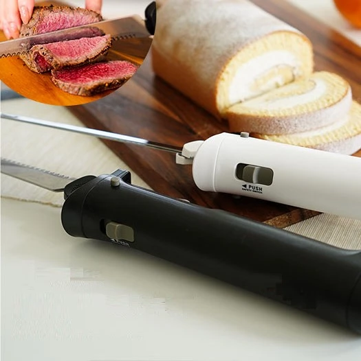 Professional Cordless Rechargeable Easy-Slice Electric Knife with 2  Serrated Blades,kitchen accessories - AliExpress