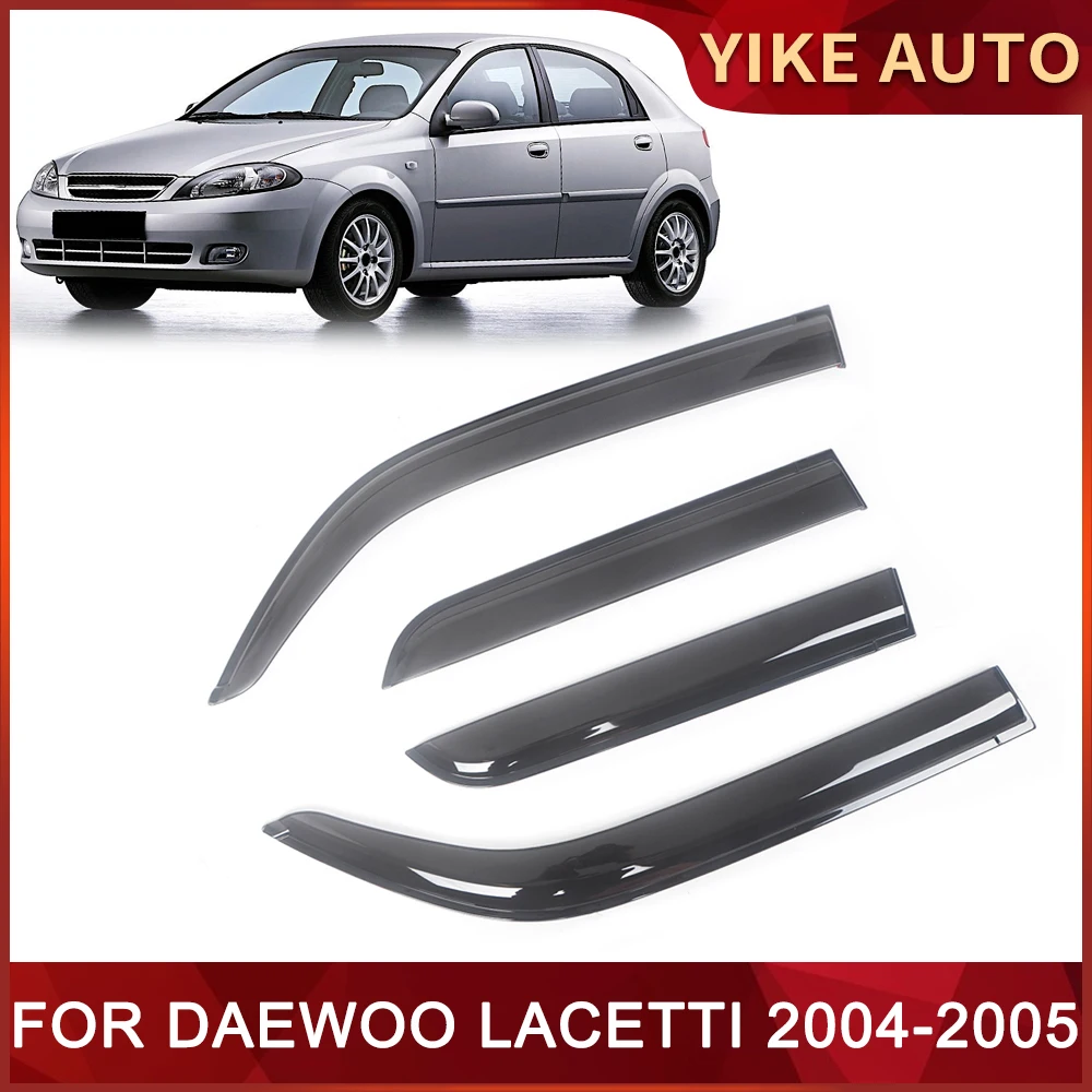 

Оконный козырек для DAEWOO LACETTI 2004-2005 седан Погодоустойчивый дверной козырек защита от ветра солнца дождя боковые окна ветрозащитные дефлекторы авто