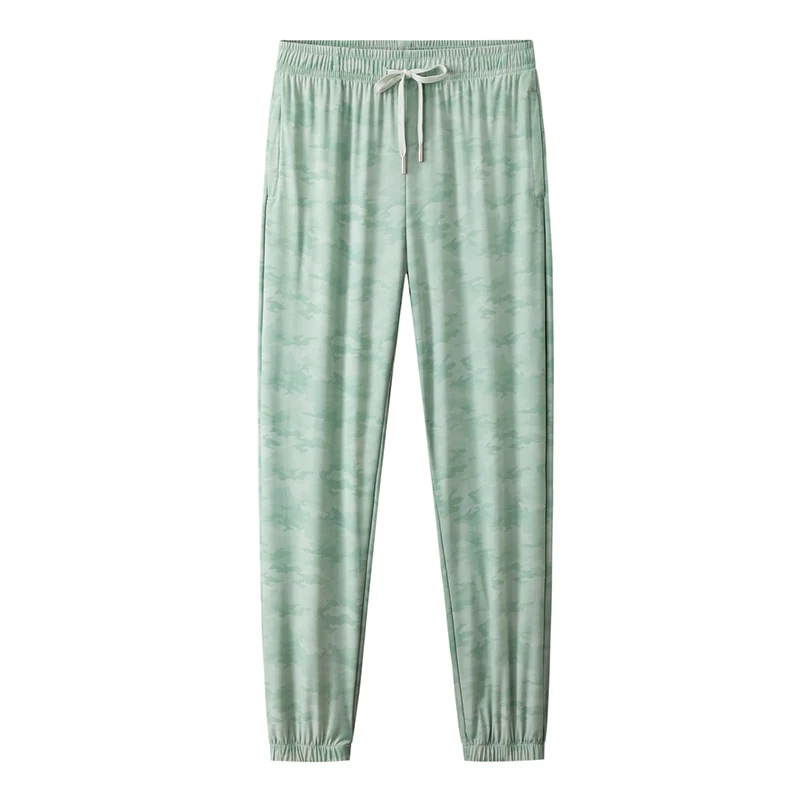Spring Autumn Women's Elastic High Waisted Solid Pockets with Drawstring and Pleated Harlan Lantern Sports Trousers Pants