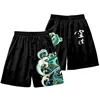 Great Wave of Kanagawa Warrior Spirit Swimwear Swim Shorts Trunks Beach Board Shorts Swimming Pants Swimsuits Mens Running 2