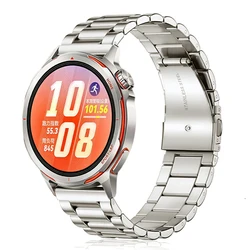 Sleek Stainless Steel Metal Watch Strap, 20mm/22mm for Other 22mm (Starlight color)