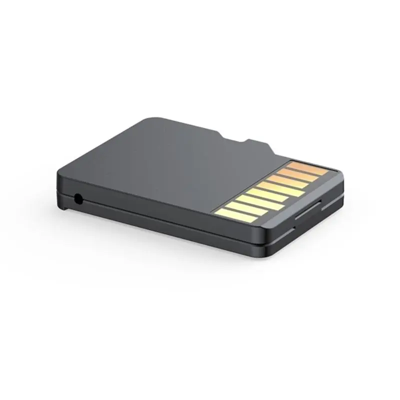 8개 슬롯이 있는 L19-TF 카드 리더기 및 TF형 메모리 카드 보관 케이스 USB Type-C 및 USB 호환 지원