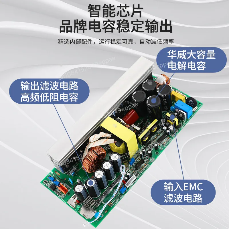 2000W 전원 공급 장치, 150A-120A 전류 조절 가능, 12V-110V 전압 CC/CV 디스플레이, 전자 실험 장비용 0-10V 추가 출력