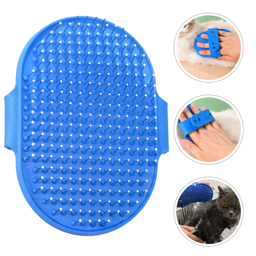

Pet Bath Brush Massage Brush Washing Brush Cat Grooming Brush Pet Massage Brush