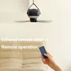 Portable Ceiling Fans 7200mAh Outdoor Camping Fan Tent Ventilator Cooler Rechargeable Electric Fan Remote Control LED Lighting 3