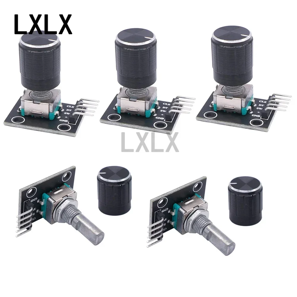 5PCS KY-040 Rotary Encoder Module – Sensor Brick For Arduino, DIY Electronics Projects