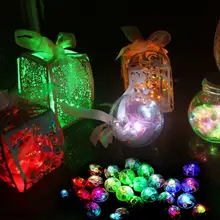  50Pcs Switch Balloon LED Flash Luminous Lamps Tumbler Light Bar Lantern Christmas Wedding Party Birthday Decoration Ball Lights 