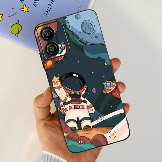 for Moto G73 5G Case Cover Moto G73 Funda Astronaut Soft Silicone Back  Cover for Motorola Moto G73 G 73 Phone Case - AliExpress