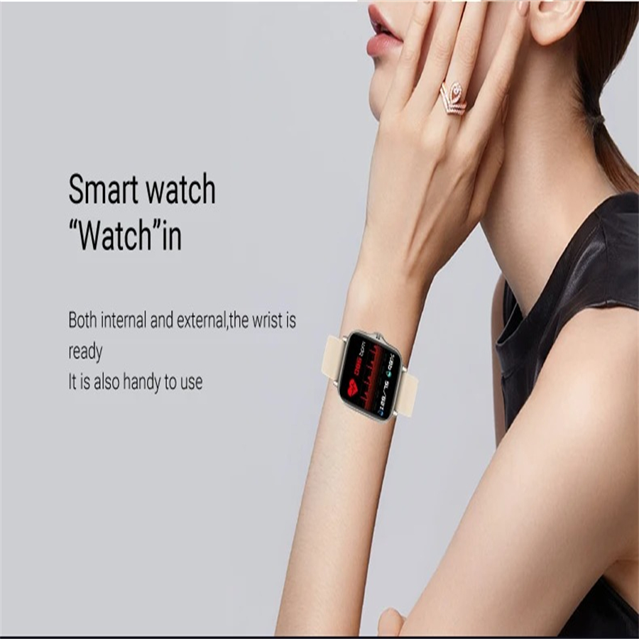 New Smartwatch Android Phone 1.44” Inch Color Screen Bluetooth Call Calories Heart Rate Monitoring Sports Smart Watch Women Men