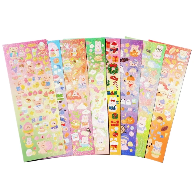 10pcs Kawaii Kpop Toploader Deco Stickers - Various Cute Cartoon Korean  Style - Get a Random Secret Gift with Every Purchase! - AliExpress