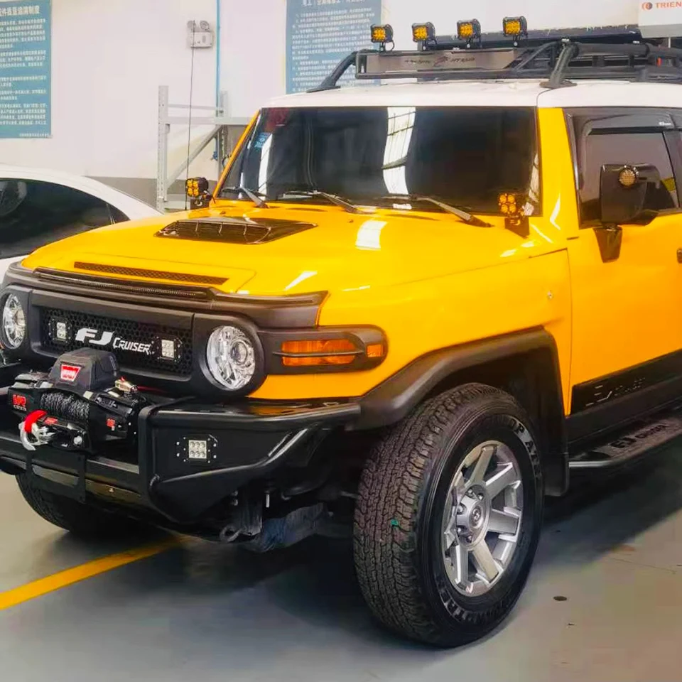 トヨタヨタレーシンググリル改造アクセサリー用fjクルーザーテーマ空気