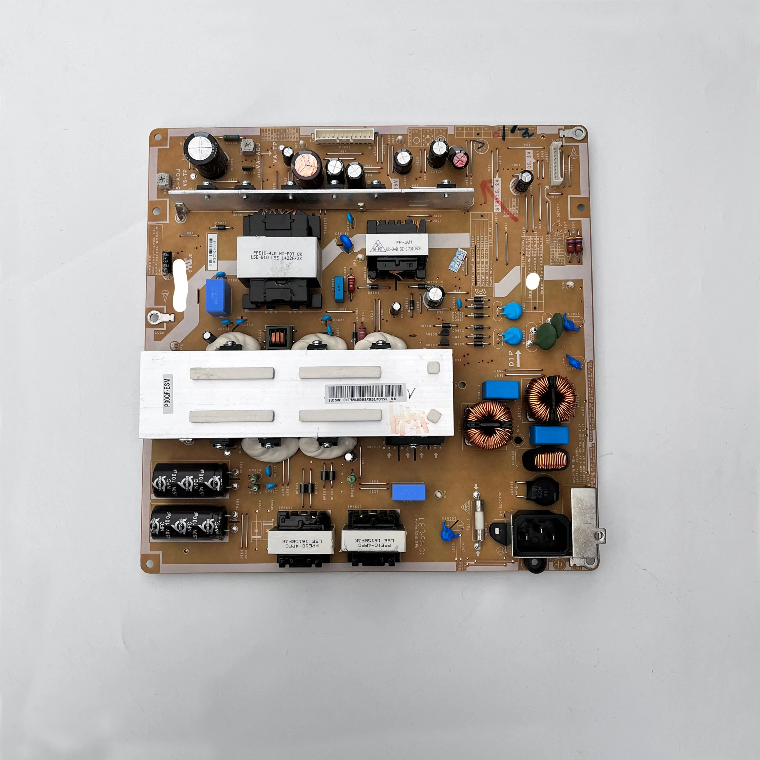 

Genuine Original TV Power Supply Board P60QF_ ESM BN44-00689A Works Normally And Is Suitable For LCD TV PN60F5300BFXZA TV Parts