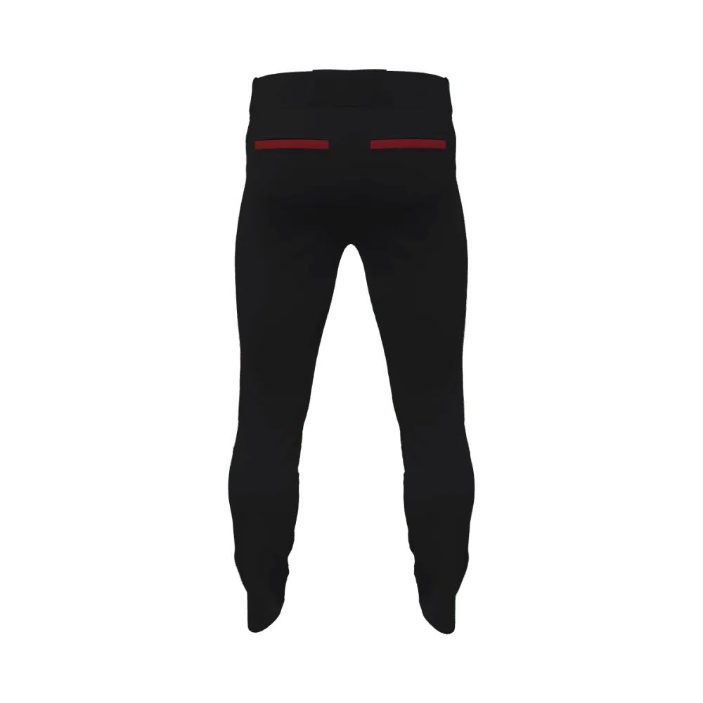 Men Pants Stretch Trousers Team School Club Uniform Lightweight Casual Loose Baseball Pants Breathable Comfortable