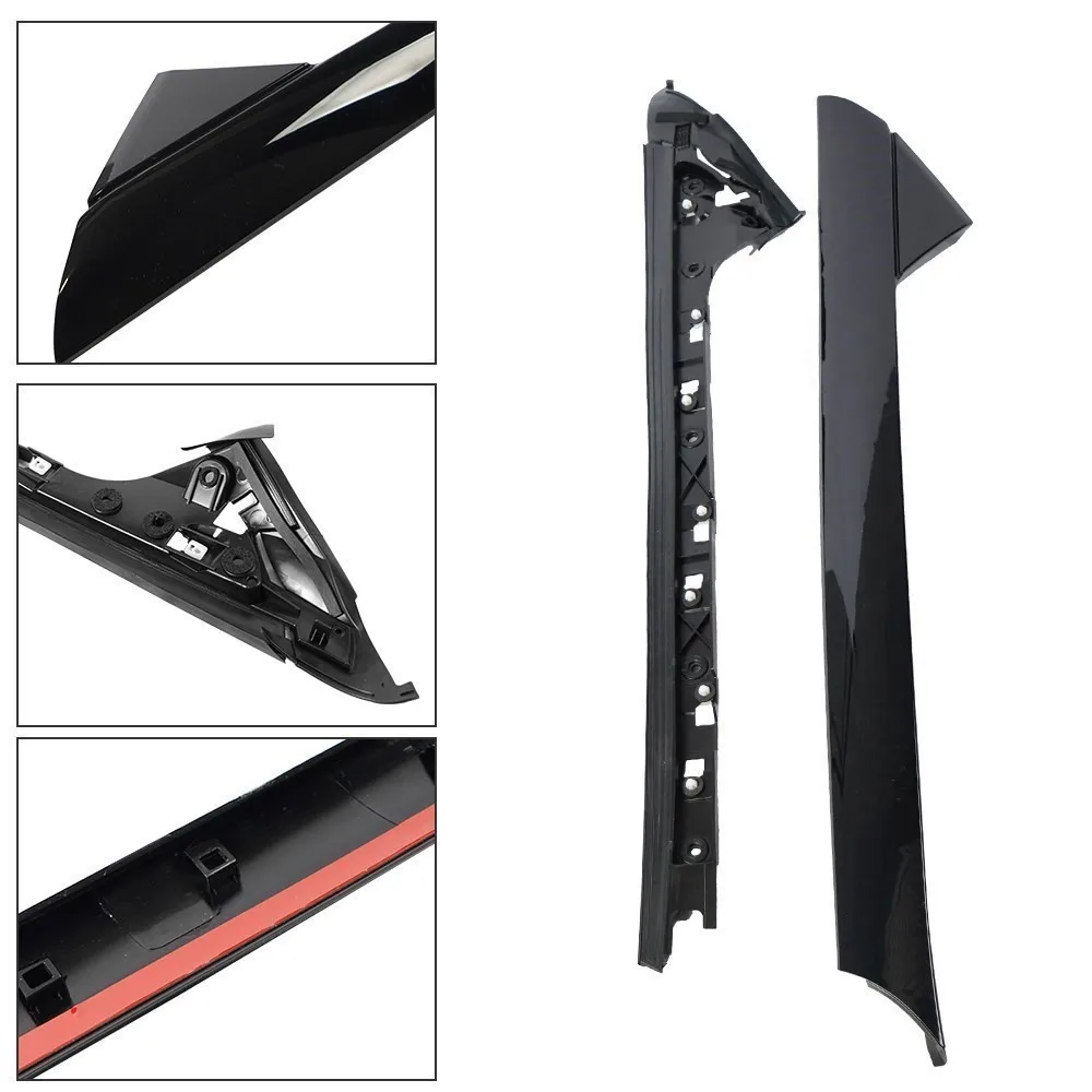 Car Accessories 2PCS Windshield Pillar Trim Panel For Ford Explorer 2011 -
