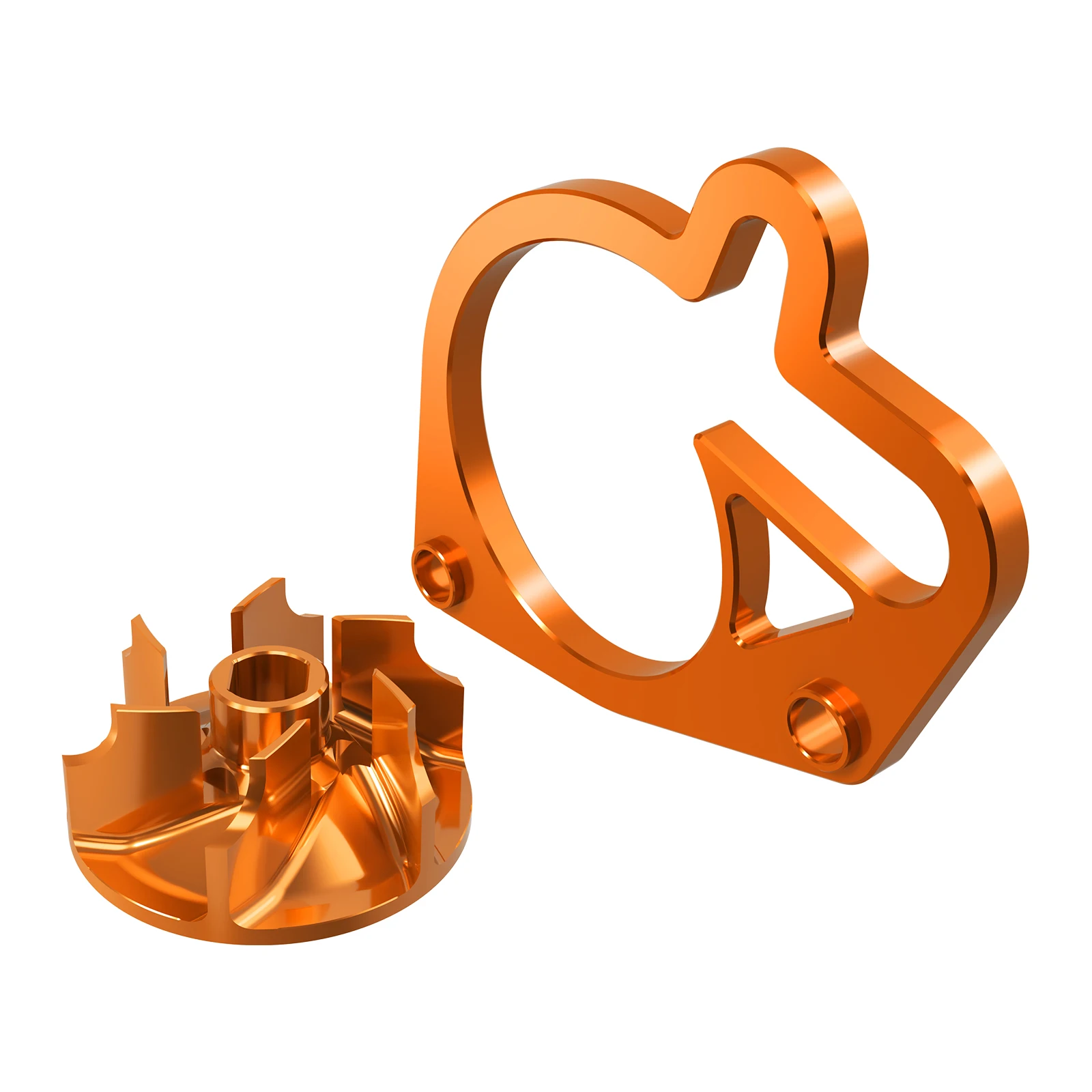 NICECNC 2024-2025 Für KTM EXC 300 XCW300 SX250 Für Husqvarna TE300 GasGas EC300 Übergroße Wasserpumpe Kühler Laufrad Spacer Kit – Detail 15