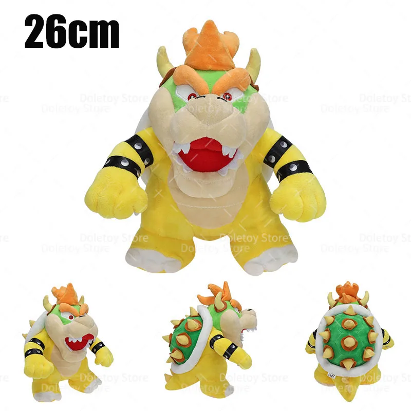 thumbnail image 1 of 16 estilos Mario Bros Wonder Bowser Jr Meowser King K.Rool Fury Bowser juguetes de peluche Anime dibujos animados muñecos de peluche regalos para niños, 1 of 5