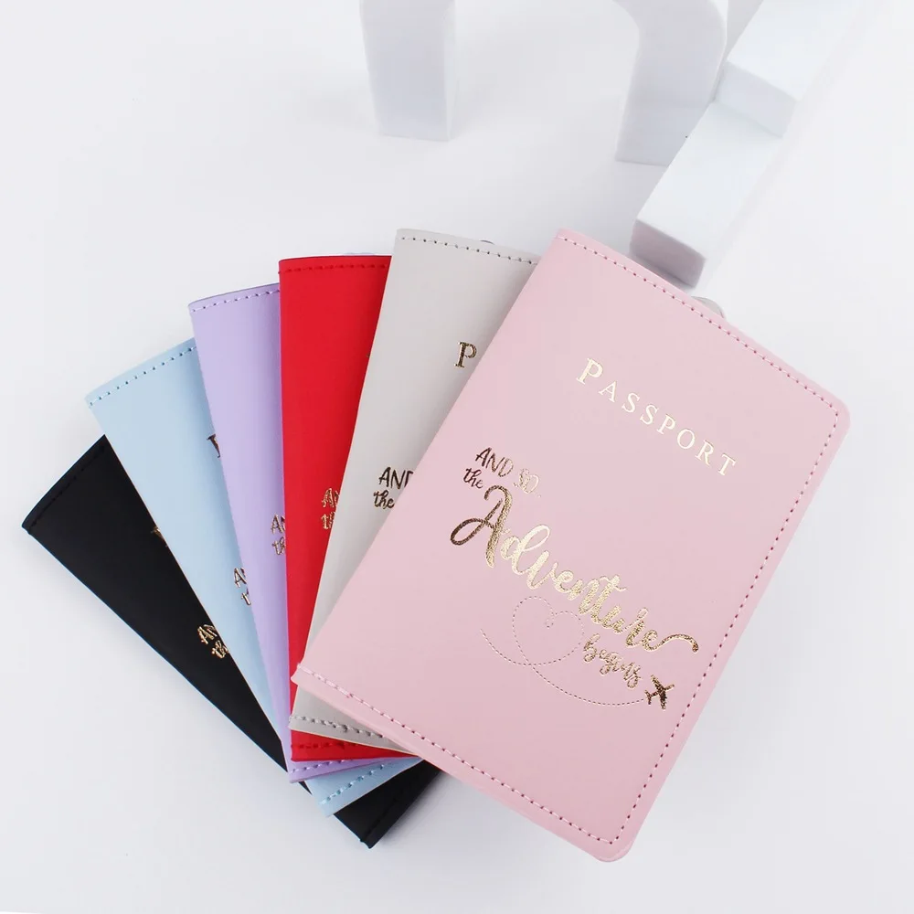 Travel Waterproof Dirt Passport Holder Cover Wallet Transparent Leather ID Passport Card Holders Business Credit Card Case Pouch