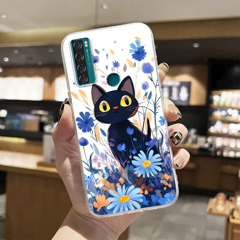Transparent Shockproof Silicone Soft Phone Case
