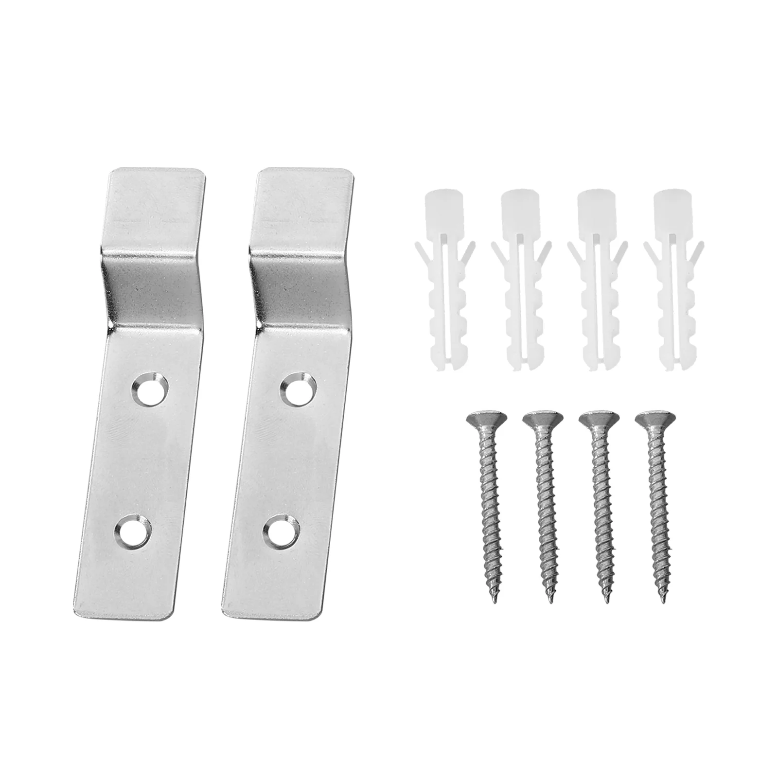 

2 Sets Toilet Hook Stainless Steel Urinal Hook Toilet Urinal Bracket Urinal Fixed Hook