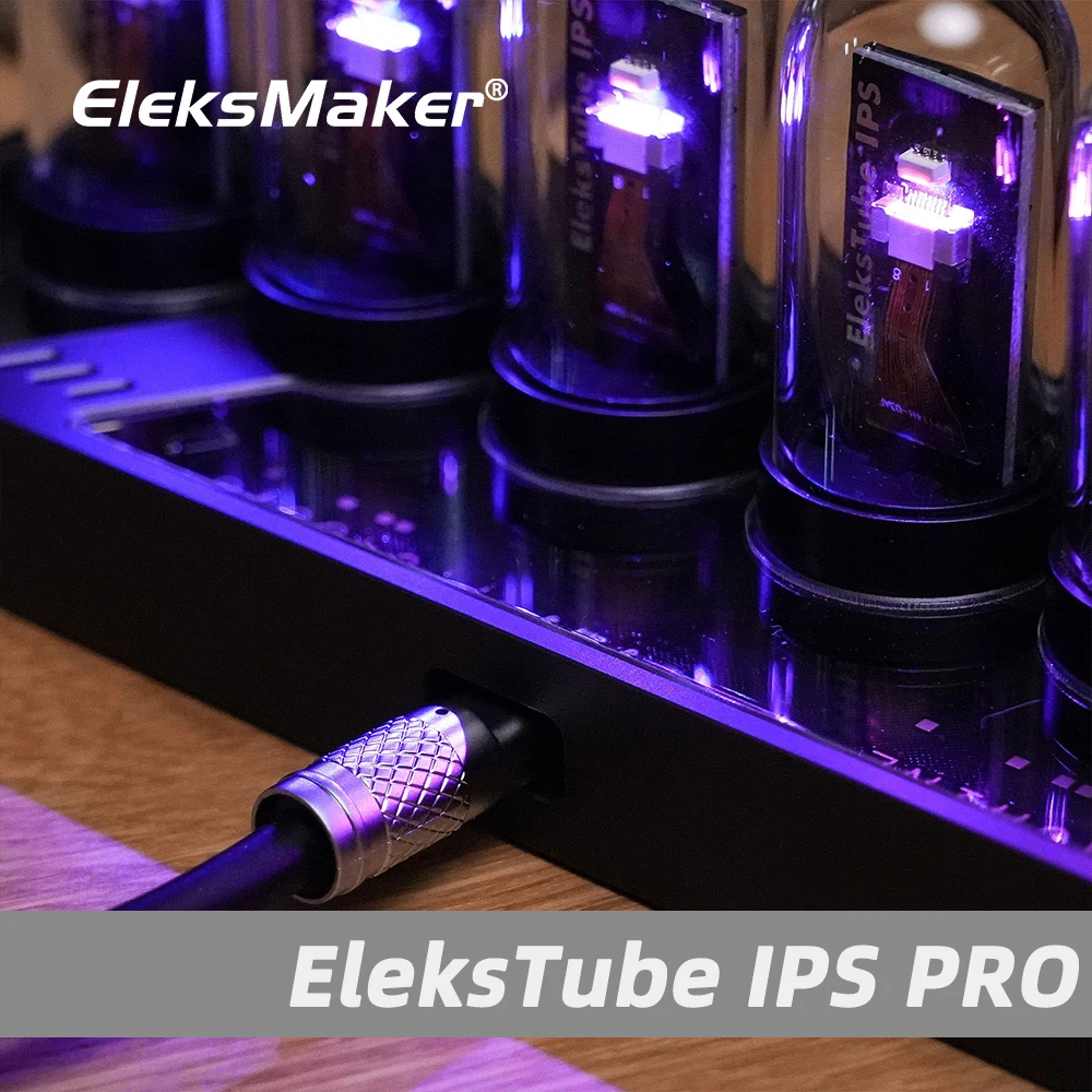 EleksMaker Steins Gate Clock EleksTube IPS PRO PR1 Nixie EleksMaker Steins Gate Clock EleksTube IPS PRO PR1 Nixie