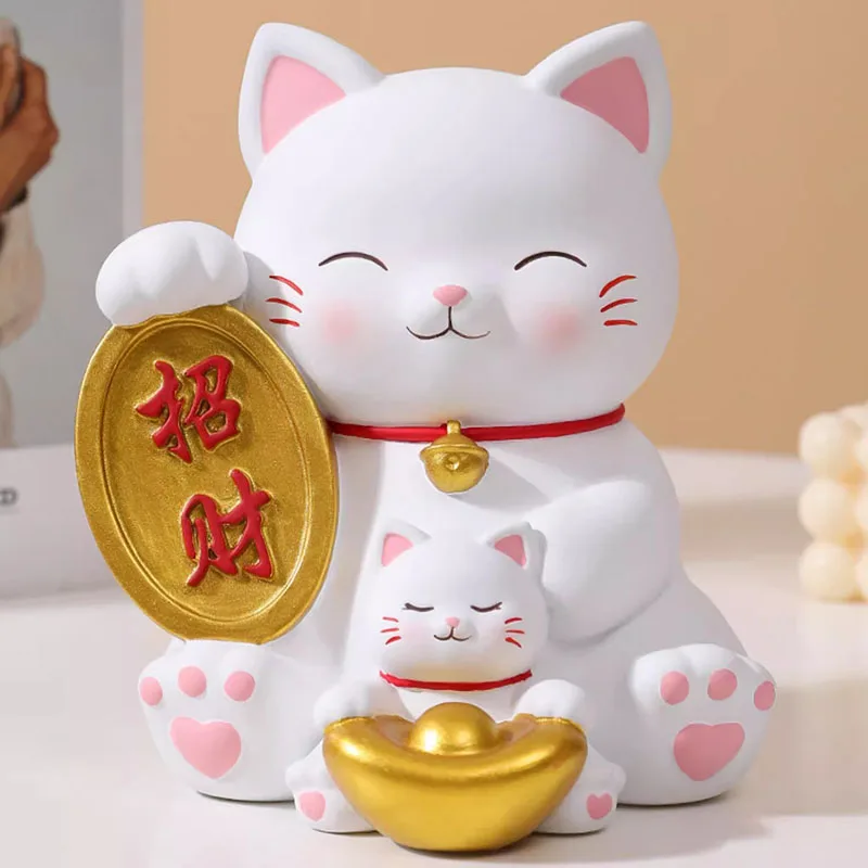 

Originality Living Room Money Box Cartoon Lucky Safe Modern Money Box Minimalism Chinese Style Light Luxury Cofre Home Decor