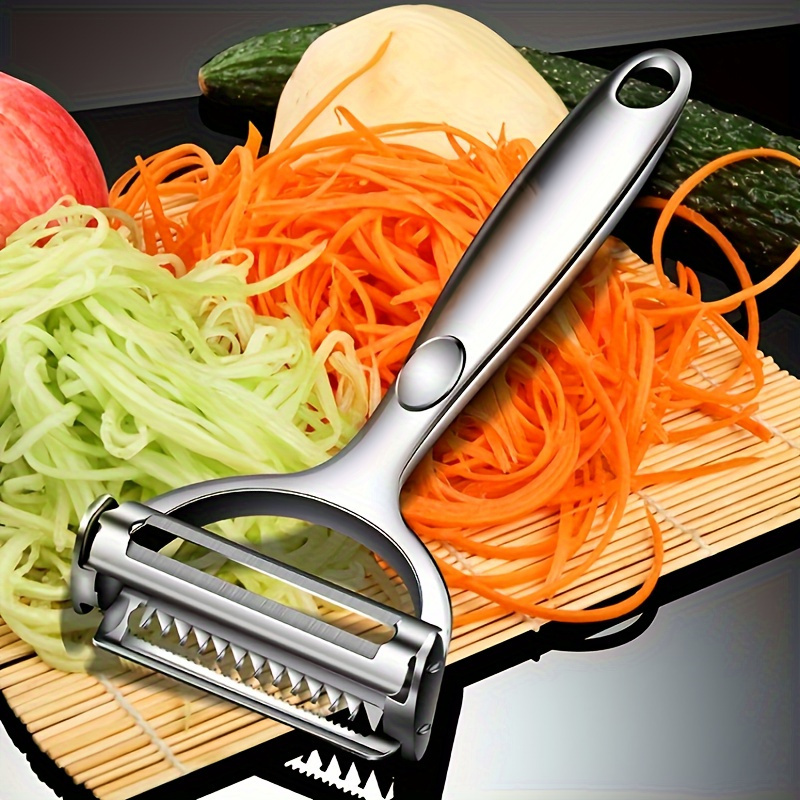4 IN 1 Kitchen Vegetable Peeler Stainless Steel Grater For Fruit Vegetable Carrot Cucumber Peeler Household Kitchen Accessories