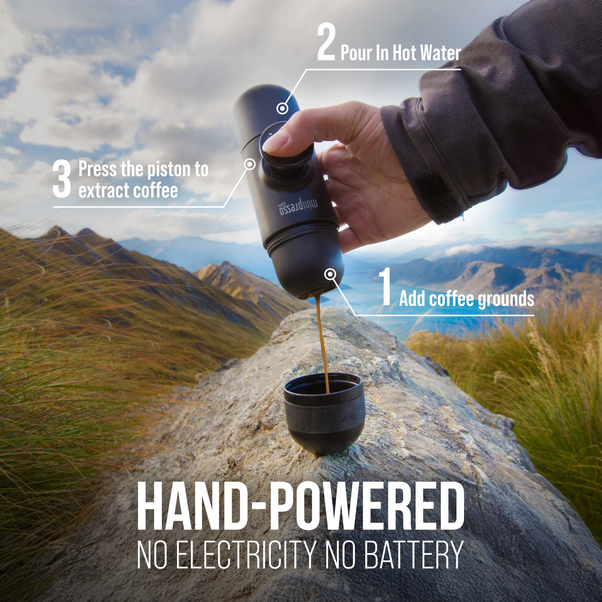 ماكينة قهوة اسبريسو محمولة