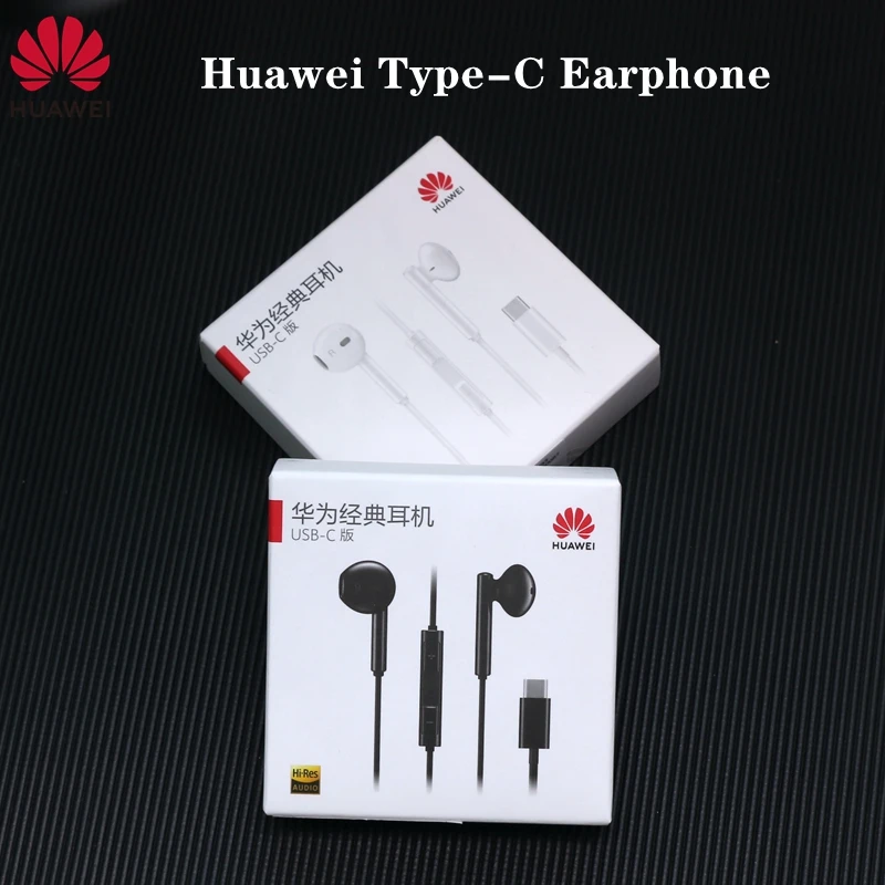 Original Huawei CM33 USB Type-C Earphone Wired in-ear Earphone